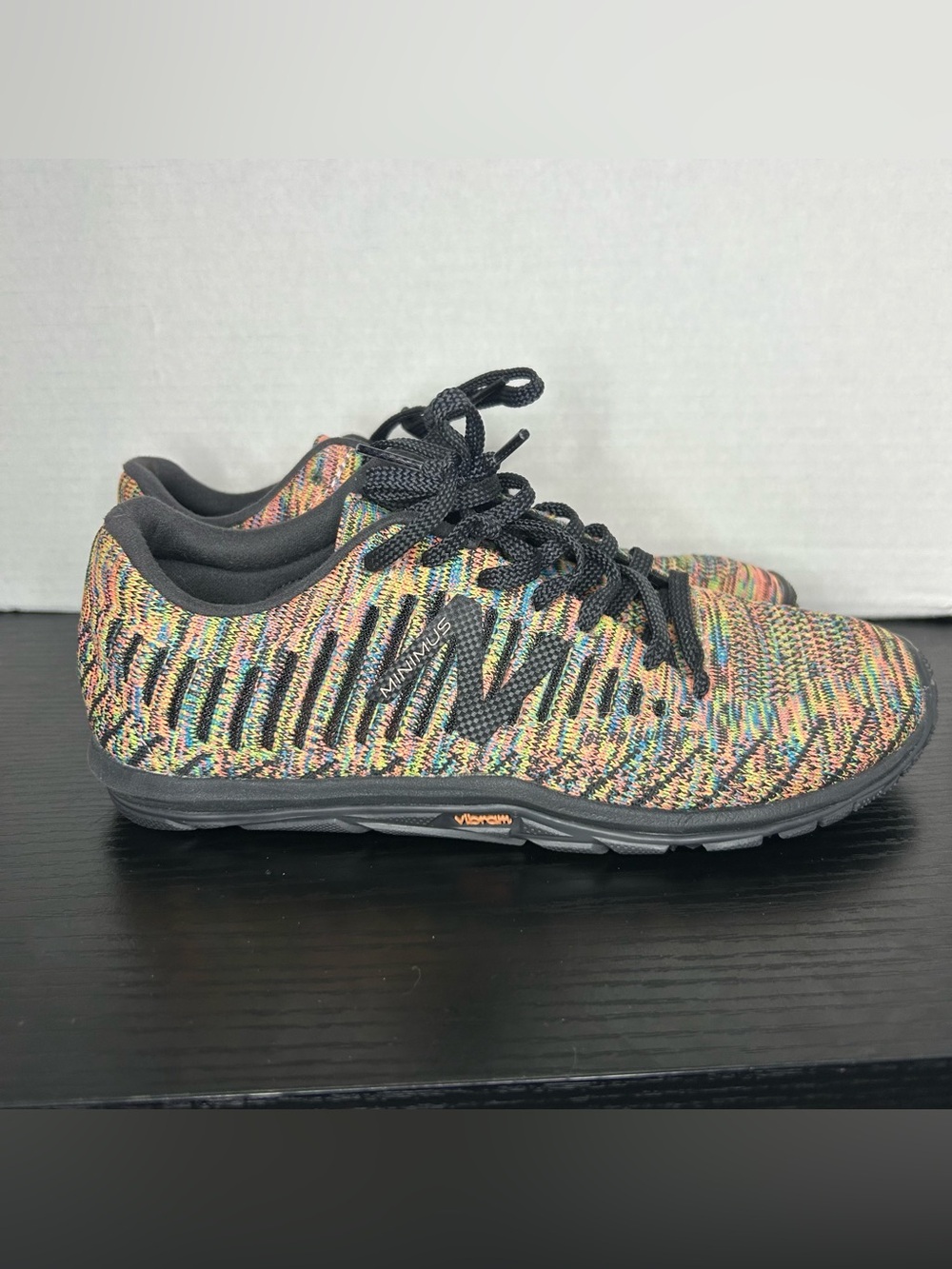 New Balance Minimus 20v7 Training Shoe Women’s 7 Knit Vibram Multicolor WX20CC7